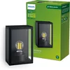 Image de Applique Extérieure Philips Alzor Carré 25 W Noir Aluminium