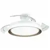 Image de Ventilateur de plafond avec lumière philips 929004081801 blanc doré métal