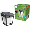 Image de Applique Murale Extérieure Philips Nissa Ultraefficient 3000k 12w 250/25 Lm Noir Plastique
