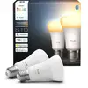 Image de Ampoule connectée philips hue white ambiance a60 2x e27 6w 810 lm blanc réglable 929003854802