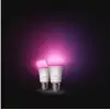 Image de Ampoule philips hue white and color ambiance a60 e27 810 lm pack de 2 929003853405