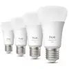 Image de Ampoule connectée philips hue a60 810 e27 pack 4 multi-couleur 929003853407