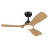 Image de Ventilateur de plafond philips noir bois 28 w 25,8 w