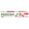Image de Fluocaril Kids Dentifrice Bi-Fluoré 0/6 Ans Fraise 75 ML