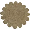 Image de Tapis Jute Rond Bord Irrégulier - Nos Envies Déco