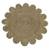 Image de Tapis jute rond bord irrégulier - Nos Envies Déco