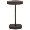 Image de Table De Jardin Marron 60,5x106 Cm Résine Tressée Vidaxl