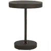 Image de Table De Jardin Marron 75,5x106 Cm Résine Tressée Vidaxl