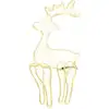 Image de Décoration De Noël De Renne Avec Maille 306 Led 60x24x89 Cm Vidaxl