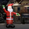 Image de Père Noël Gonflable Avec Led Décoration De Noël Ip44 4,5 M Vidaxl