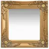 Image de Miroir Mural Style Baroque 40x40 Cm Doré Vidaxl