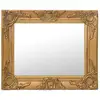 Image de Miroir Mural Style Baroque 50x40 Cm Doré Vidaxl