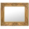 Image de vidaXL Miroir mural style baroque 50x40 cm Doré 320309