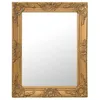Image de vidaXL Miroir mural style baroque 50x60 cm Doré 320317
