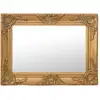 Image de Miroir Mural Style Baroque 60x40 Cm Doré Vidaxl