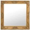 Image de vidaXL Miroir mural style baroque 60x60 cm Doré 320333