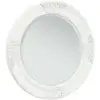Image de Miroir Mural Style Baroque 50 Cm Blanc Vidaxl