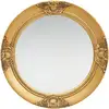 Image de Miroir Mural Style Baroque 50 Cm Doré Vidaxl