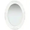 Image de Miroir Mural Style Baroque 50x70 Cm Blanc Vidaxl