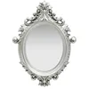 Image de vidaXL Miroir mural style château 56x76 cm Argenté 320358