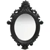 Image de Miroir Mural Style Château 56x76 Cm Noir Vidaxl