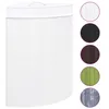 Image de vidaXL Panier à linge dangle Bambou Blanc 60 L