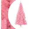 Image de Sapin De Noël Artificiel Avec Support Rose 180 Cm Pvc Vidaxl