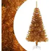 Image de Sapin De Noël Artificiel Avec Support Doré 150 Cm Pet Vidaxl