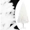 Image de Arbre De Noël Artificiel Aiguilles Réalistes Blanc 210 Cm Vidaxl