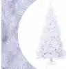 Image de Arbre De Noël Artificiel Avec Branches Épaisses Blanc 180cm Pvc Vidaxl