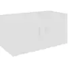 Image de Vidaxl armoire murale blanc 80x39x40 cm bois d'ingénierie 802795