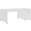 Image de vidaXL Table basse Blanc 90x45x35 cm Aggloméré