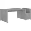 Image de Vidaxl table basse gris béton 90x45x35 cm bois d’ingénierie 802925