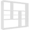 Image de Vidaxl étagère murale blanc 90x16x78 cm bois d’ingénierie 802939