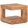 Image de Table Basse 45x45x40 Cm Bois D'acacia Massif Vidaxl