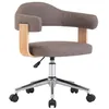 Image de vidaXL Chaise Pivotante de Bureau Fauteuil Siège de Salon Chaise de Salle de Séjour Ergonomique Chambre Maison Intérieur 3054841