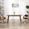 Image de Chaise Pivotante De Bureau Noir Bois Courbé Et Similicuir Vidaxl