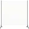 Image de Cloison De Séparation Blanc 175x180 Cm Tissu Vidaxl