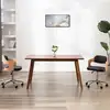 Image de Chaises Pivotantes À Manger Lot De 2 Bois Courbé Et Similicuir Vidaxl