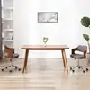 Image de Chaises Pivotantes À Manger Lot De 2 Gris Bois Courbé Et Tissu Vidaxl
