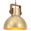 Image de Lampe Suspendue Industrielle 25 W Laiton Rond 40 Cm E27 Vidaxl
