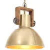Image de Lampe Suspendue Industrielle 25 W Laiton Rond 30 Cm E27 Vidaxl