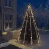 Image de Guirlande Lumineuse Filet D'arbre De Noël 400 Led 400 Cm Vidaxl