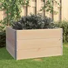 Image de vidaXL Jardinières surélevées 3 pcs 100x100 cm Bois de pin solide 3055169