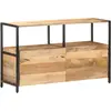 Image de Buffet 110x35x65 Cm Bois De Manguier Massif Vidaxl