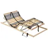 Image de vidaXL Sommier à lattes électrique sans matelas avec 7 zones 100x200cm 321829