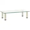 Image de 322763 Tv Stand Transparent 60x35x17 Cm Tempered Glass Vidaxl