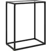 Image de Table Console Transparent 60x35x75 Cm Verre Trempé Vidaxl