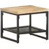 Image de Table D'appoint 40x40x35 Cm Bois De Manguier Massif Vidaxl
