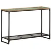 Image de vidaXL Table console 110x35x75 cm Bois de récupération massif